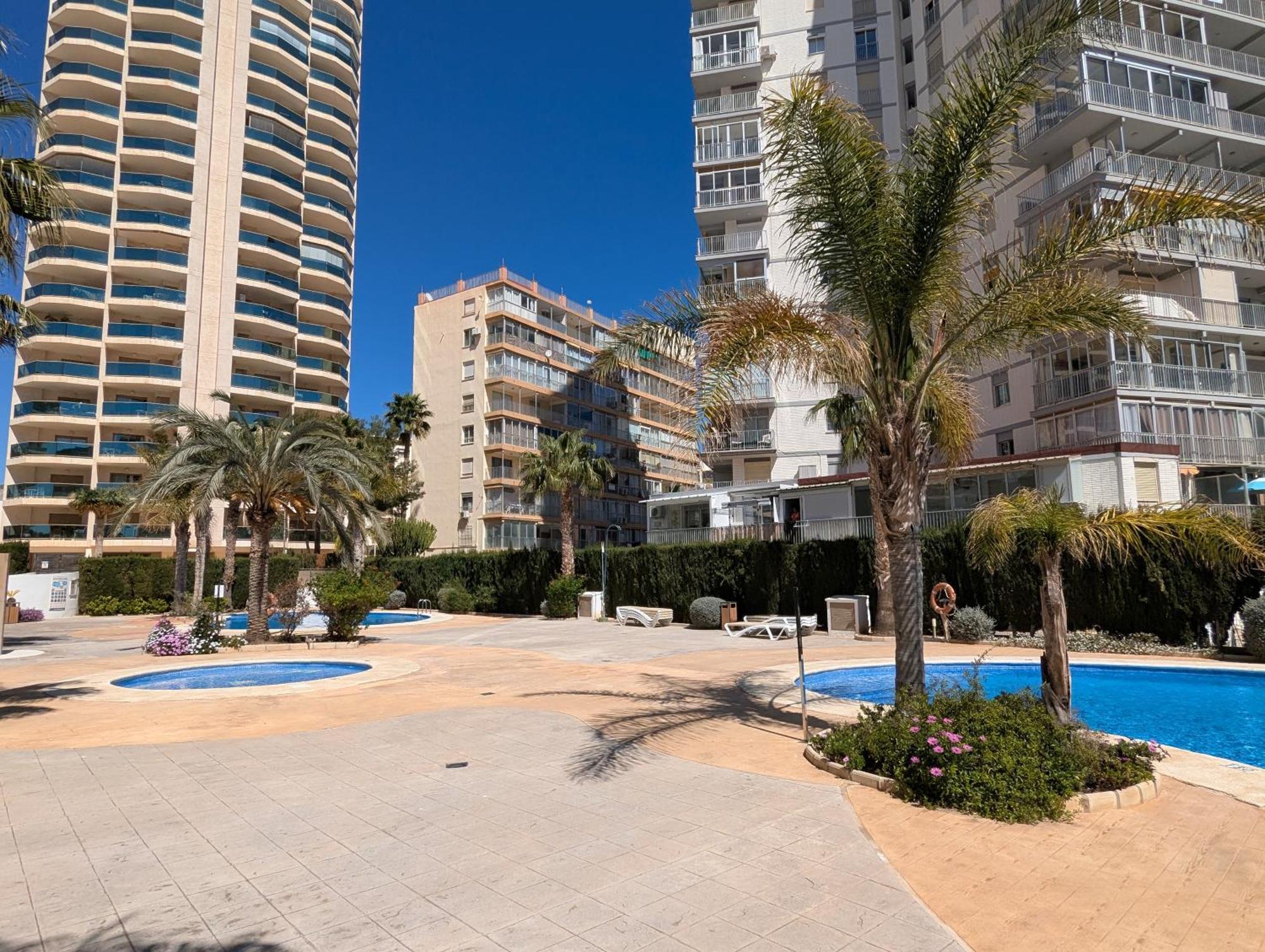 100 M From Fossa Beach In Calpe Eksteriør billede