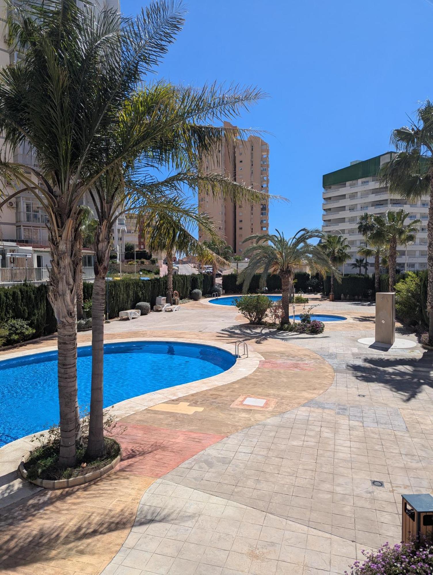 100 M From Fossa Beach In Calpe Eksteriør billede